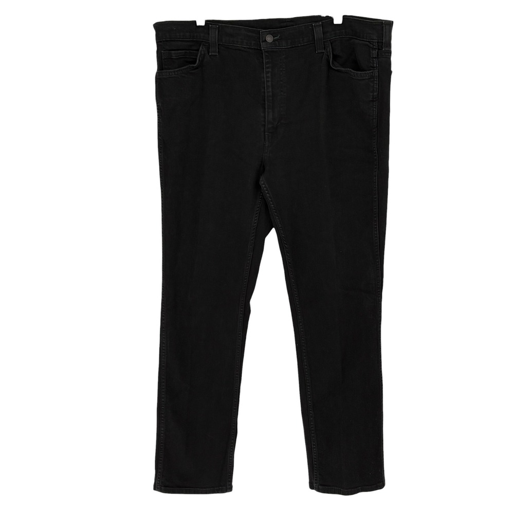 Levi's 511 Slim Fit Jeans Black Stretch Denim 42x32